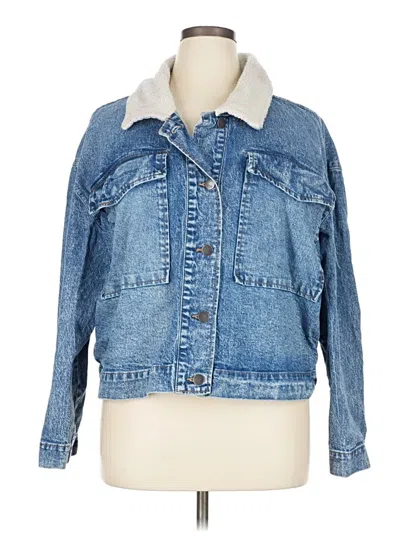 Pre-owned Kensie Denim Jacket In Blue