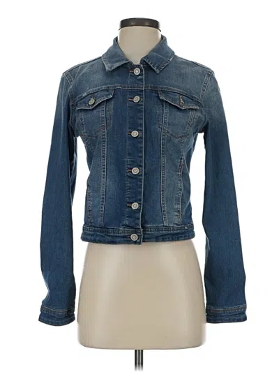 Pre-owned Kensie Denim Jacket In Blue