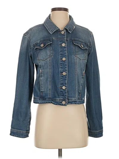 Pre-owned Kensie Denim Jacket In Blue