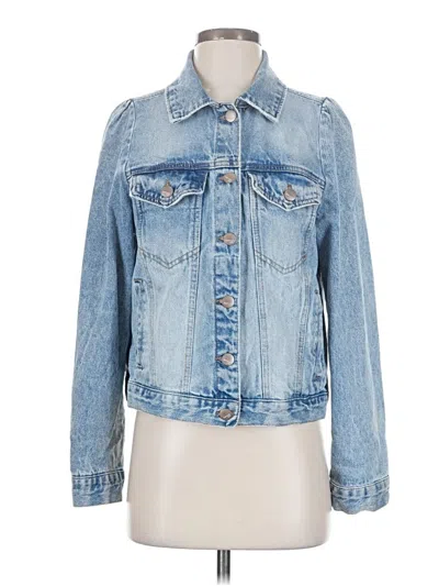 Pre-owned Kensie Denim Jacket In Blue