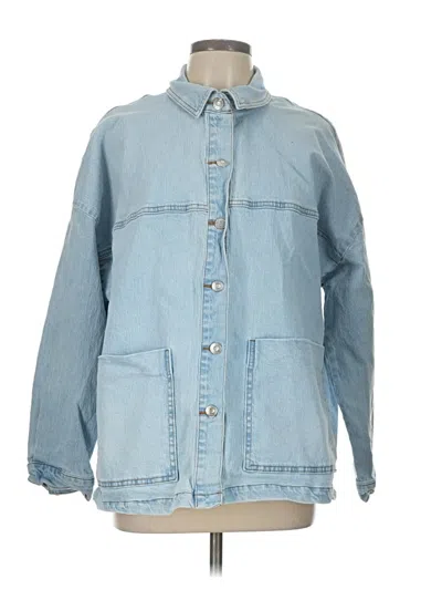 Pre-owned Kensie Denim Jacket In Blue