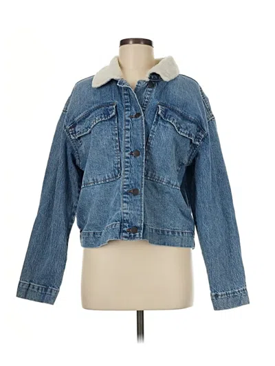 Pre-owned Kensie Denim Jacket In Blue