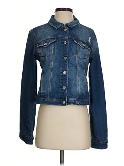 Pre-owned Kensie Denim Jacket In Blue