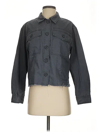 Kensie Denim Jacket In Gray
