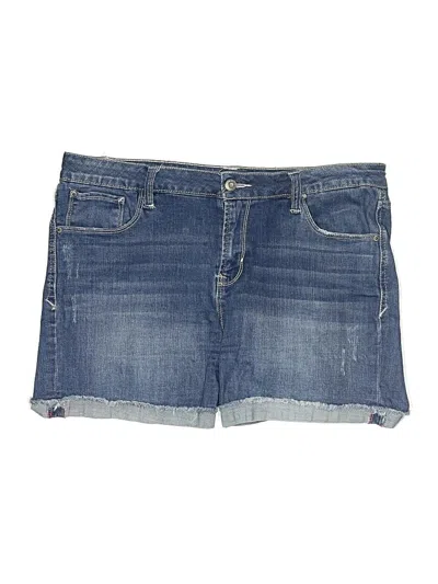 Pre-owned Kensie Denim Shorts In Blue