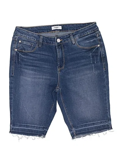 Pre-owned Kensie Denim Shorts In Blue