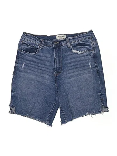 Pre-owned Kensie Denim Shorts In Blue