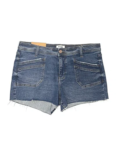 Kensie Denim Shorts In Blue
