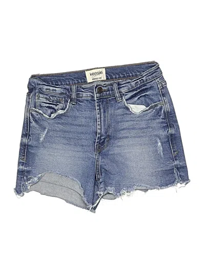 Pre-owned Kensie Denim Shorts In Blue