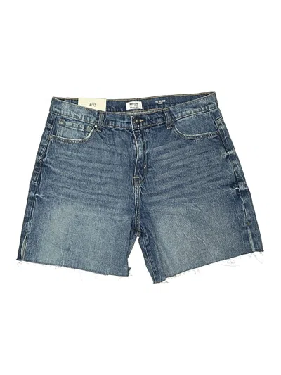 Pre-owned Kensie Denim Shorts In Blue
