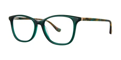 Kensie Elaborate Women's Glasses, Green, Size 52