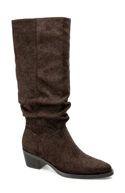 Kensie Enzo Tall Boot In Brown