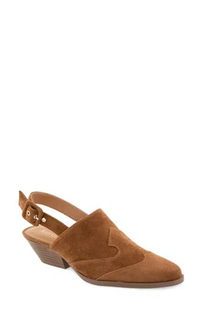 Kensie Ethan Slingback Mule In Brown