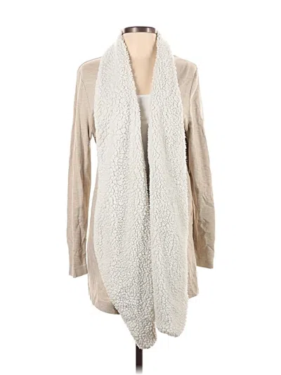 Pre-owned Kensie Faux Fur Vest In White