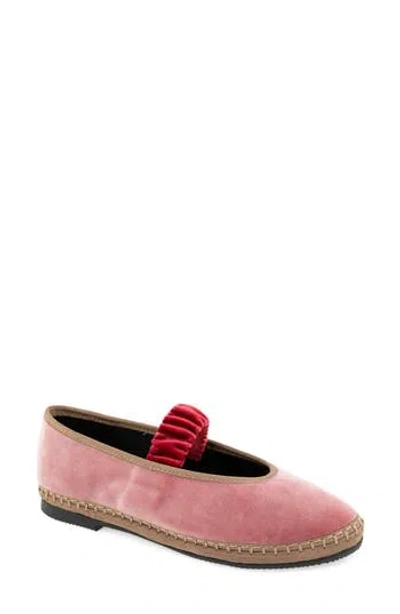 Kensie Fiona Mary Jane Flat In Pink