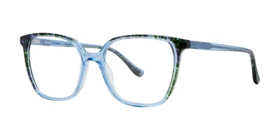 Kensie Flurry Blu Reflection Occhiali Da Vista Blu Per Donna (solo Montatura) In Blue