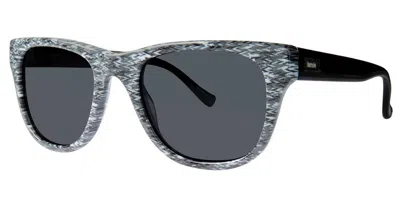 Kensie For Real Grigi Herringbone Occhiali Da Sole Grigi Per Uomo In Gray
