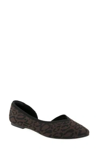 Kensie Gavah D'orsay Flat In Black