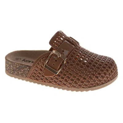 Kensie Girl Babies'  Clogs Sandals In Brown