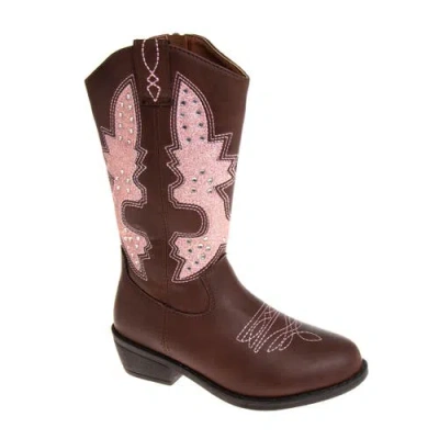 Kensie Girl Kids'  Cowgirl Boots In Multi