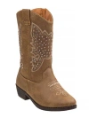 Kensie Girl Babies'  Zip Up Boot With Heel In Brown