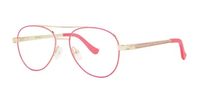Kensie Grow Rosa Occhiali Da Vista Oro Per Uomo (solo Montatura) In Pink