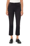 Kensie High Rise Slim Jeans In Black