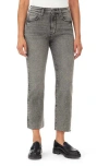 Kensie High Rise Slim Jeans In Gray