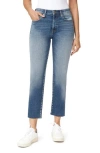 Kensie High Rise Slim Jeans In Laguna W/dest