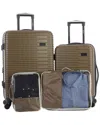 Kensie Hillsboro Expandable Rolling Hardside Collection Set, 4 Piece