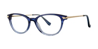 Kensie Hoodie Women's Glasses, Blue, Size 47