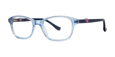 Kensie Humor Women's Glasses, Blue, Size 47
