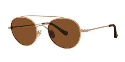 Kensie Inside Out Rose Oro Occhiali Da Sole Oro Per Uomo In Brown