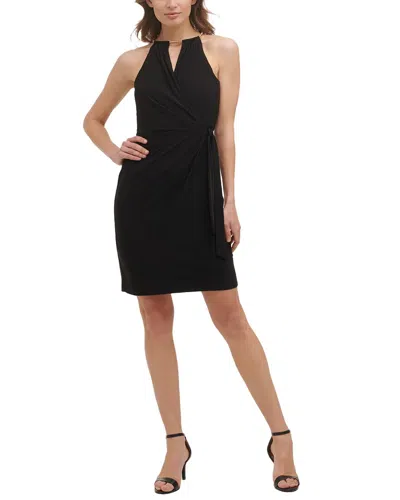 Kensie Ity Mini Dress In Black