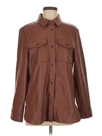 Pre-owned Kensie Jacket In Brown