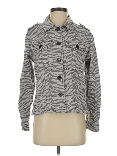 Pre-owned Kensie Jacket In Gray