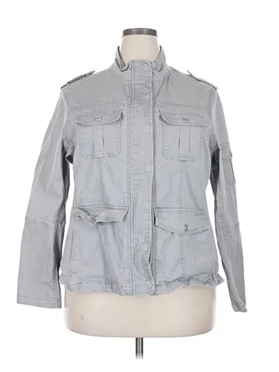 Pre-owned Kensie Jacket In Gray