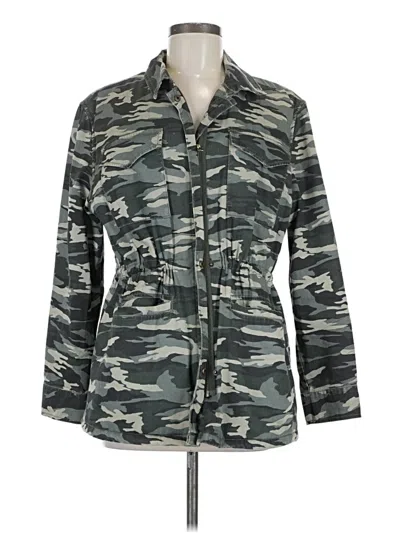 Pre-owned Kensie Jacket In Green