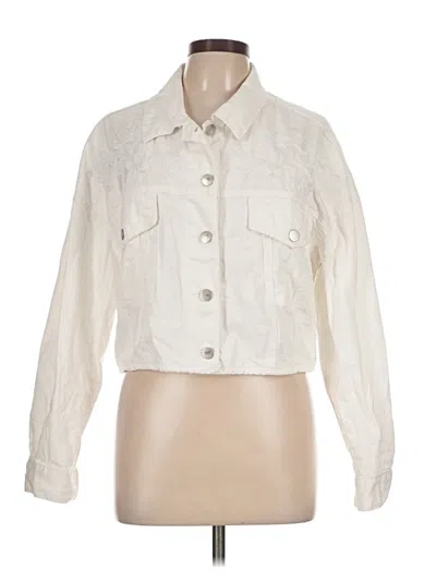 Pre-owned Kensie Jacket In Ivory