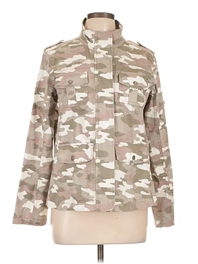 Pre-owned Kensie Jacket In Tan
