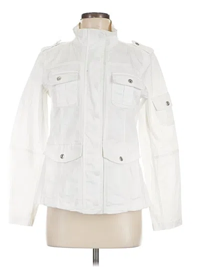 Pre-owned Kensie Jacket In White