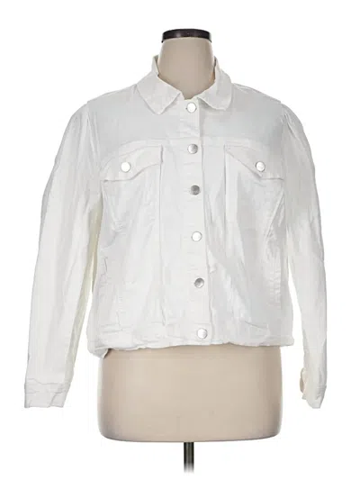 Pre-owned Kensie Jacket In White