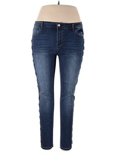 Pre-owned Kensie Jeans In Blue