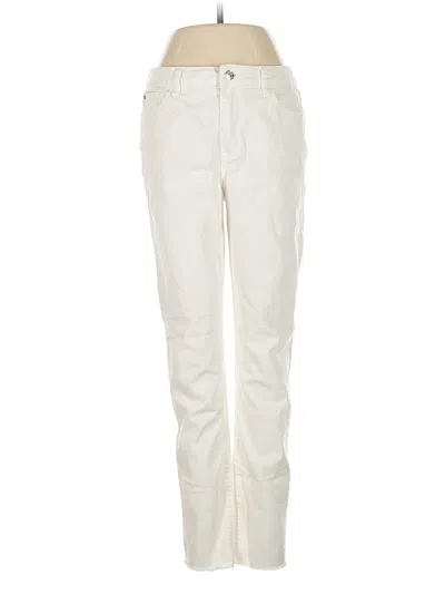 Pre-owned Kensie Jeans In White