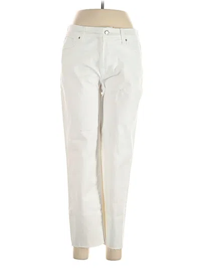 Pre-owned Kensie Jeans In White
