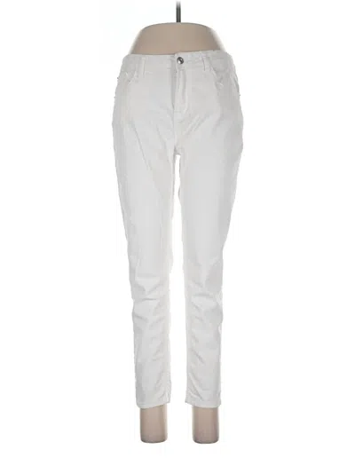 Pre-owned Kensie Jeans In White