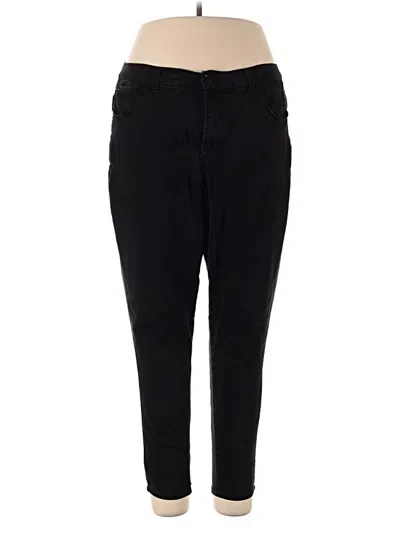 Pre-owned Kensie Jeggings In Black
