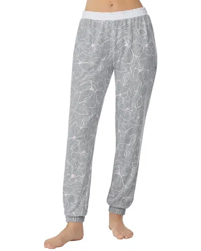 Kensie Jogger Pajama Pant In Grey