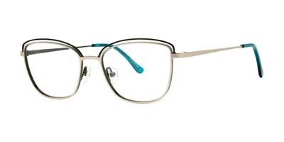 Kensie Jubilee Emerald Women's Glasses Green Size 52 - Free Lenses - Blue Light Block Available In Gray