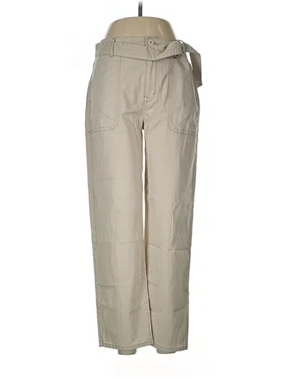 Pre-owned Kensie Khaki Pant In Brown